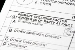 collision report