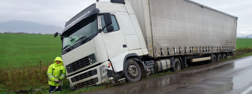 tractor trailer accident